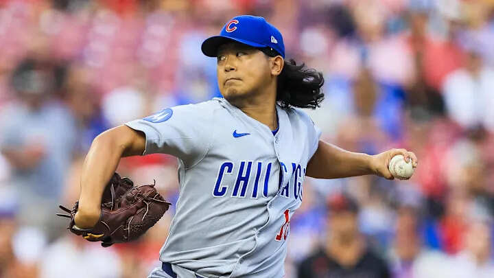 Shota Imanaga of the Chicago Cubs (Image via Getty) Shota Imanaga of the Chicago Cubs