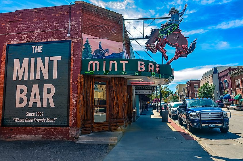 Wyoming's legendary meeting place, the Mint Bar in Sheridan, Wyoming