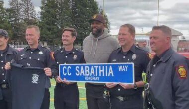 CC Sabathia honored in Vallejo as city renames street after MLB Hall of Famer