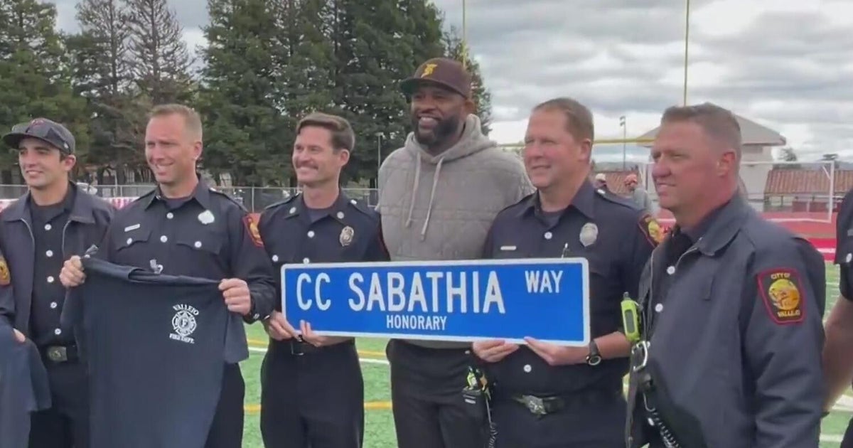CC Sabathia honored in Vallejo as city renames street after MLB Hall of Famer