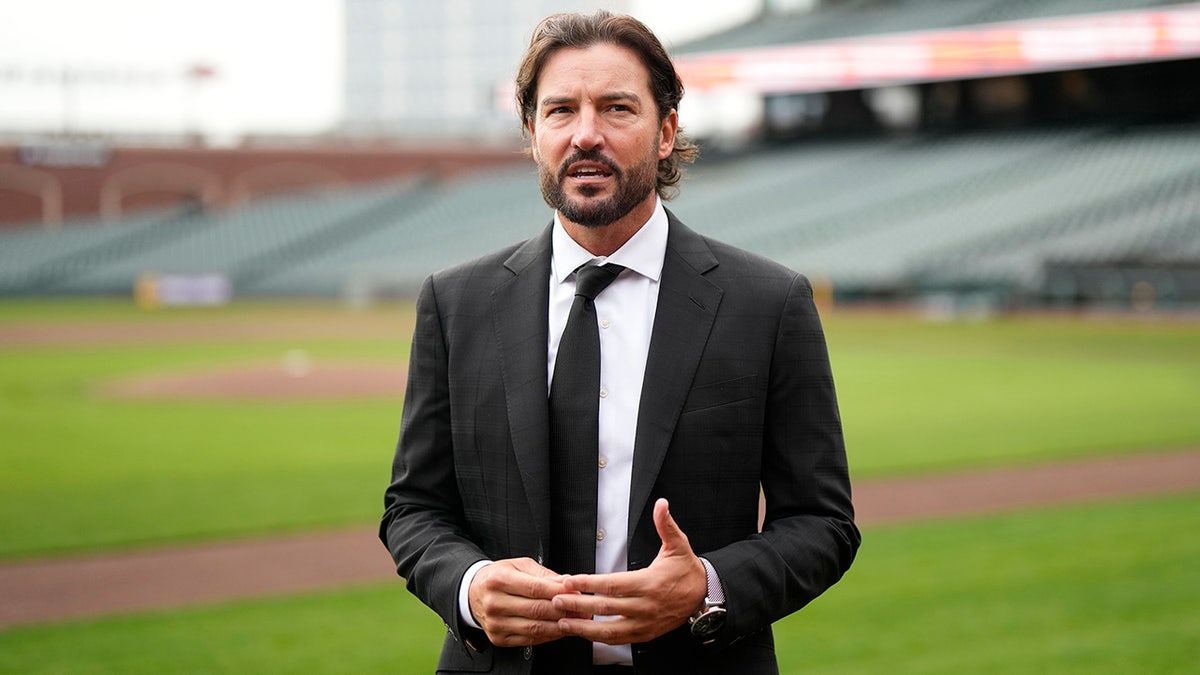 Tony Vitello gives an interview