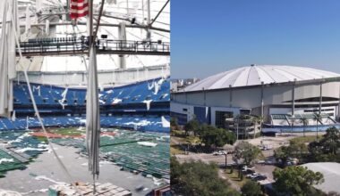Tropicana Field’s roof repair completed ahead of schedule