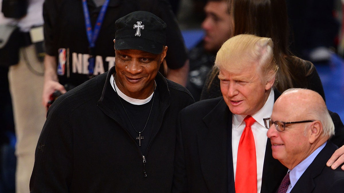 Darryl Strawberry and Donald Trump