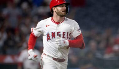 Baltimore Orioles acquire outfielder Taylor Ward from LA Angels for Grayson Rodriguez