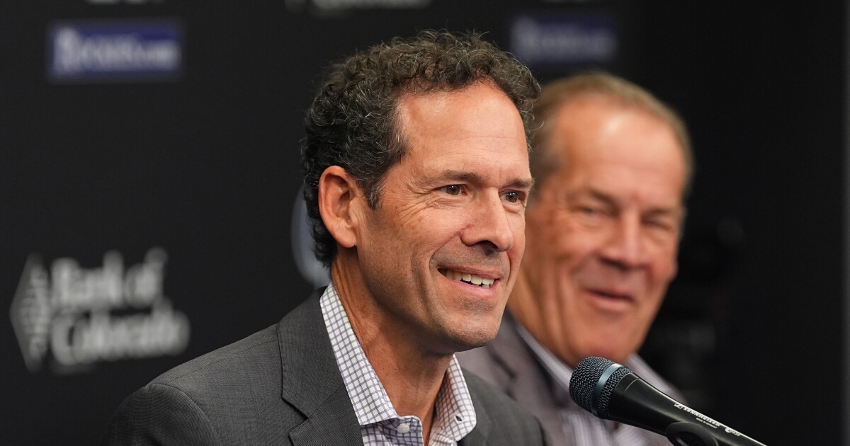 Rockies intro DePodesta, Dick Monfort signals he’ll step back from baseball ops