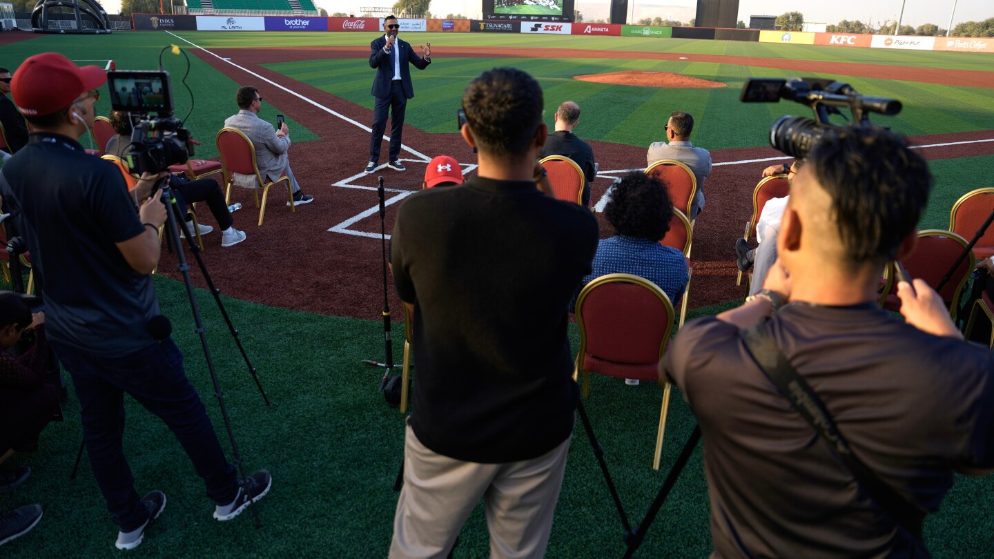 Mideast's Baseball United holds inaugural game in Dubai