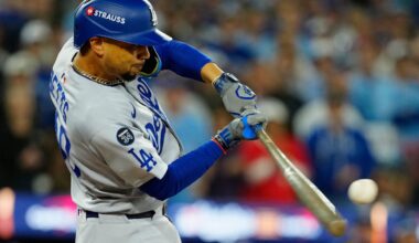 New-look Dodgers lineup only produces 4 hits but they come at right time as LA forces Game 7