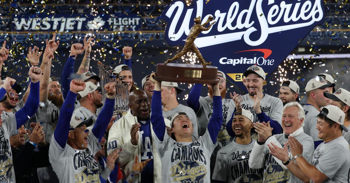 Why Magic Johnson believes Dodgers' World Series title helps baseball