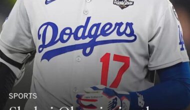 Shohei Ohtani wins the 2025 National League MVP award