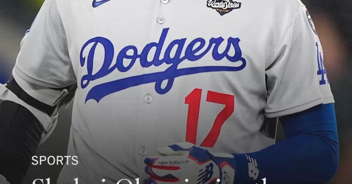 Shohei Ohtani wins the 2025 National League MVP award