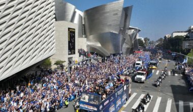 Photos: World Series Champion Dodgers parade Downtown LA