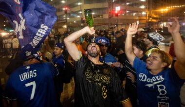 Photos: Los Angeles celebrates Dodgers' first back-to-back World Series championship