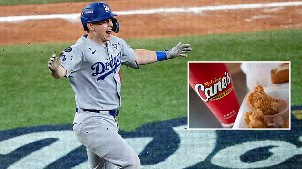 Dodgers' Will Smith to work celebratory 'shift' at Raising Cane's in Hollywood