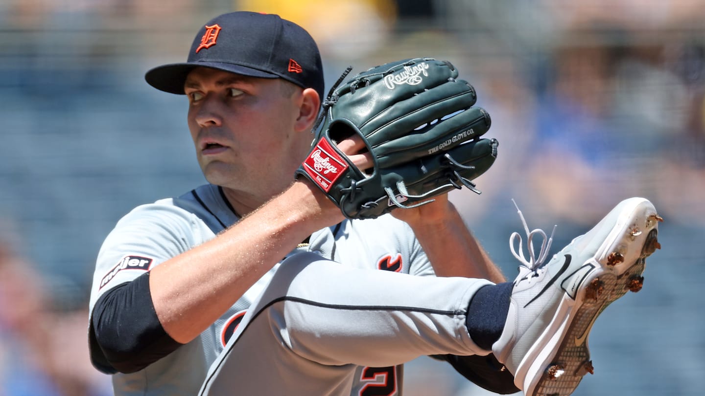 Detroit Tigers' Tarik Skubal.