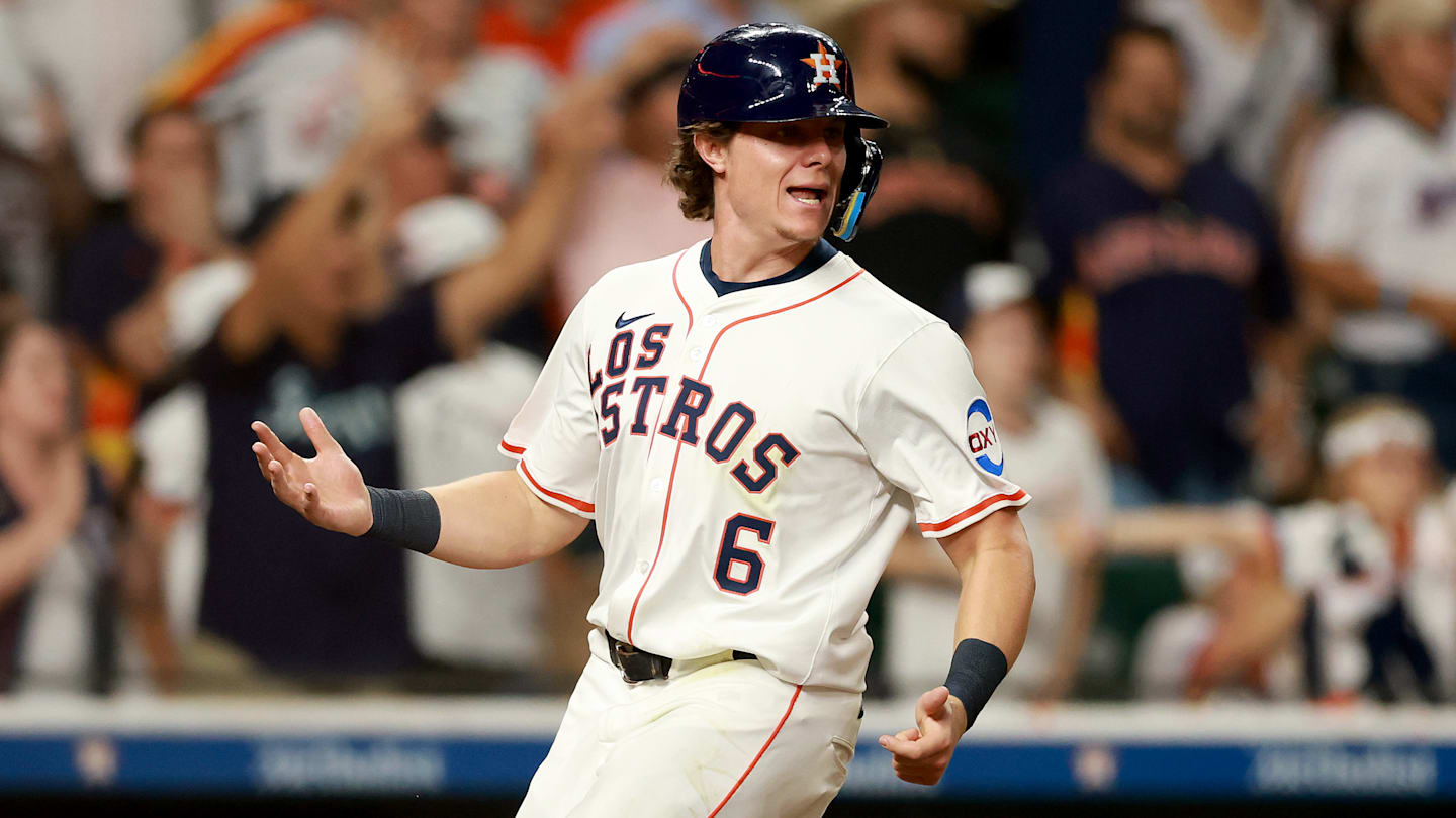 Houston Astros outfielder Jake Meyers