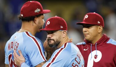 Division Series - Philadelphia Phillies v Los Angeles Dodgers - Game Three