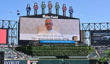 Baseball Bat used by this Hall of Famer given to Pope Leo