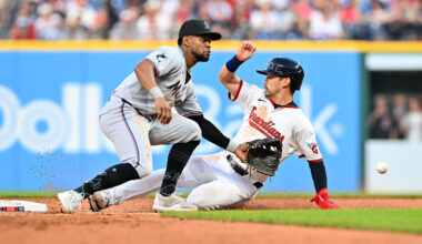 Miami Marlins v Cleveland Guardians