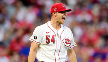 Cincinnati Reds pitcher Sonny Gray