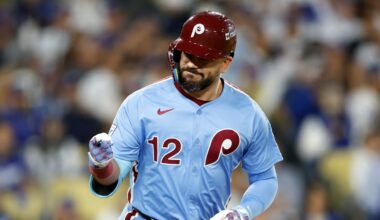 Division Series - Philadelphia Phillies v Los Angeles Dodgers - Game Three