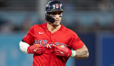 Boston Red Sox outfielder Jarren Duran