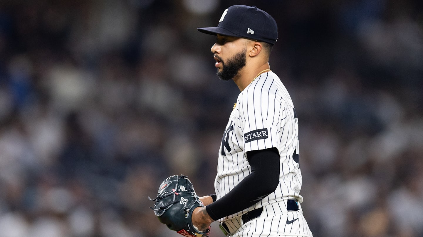 Former New York Yankees reliever Devin Williams.