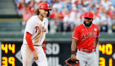 Los Angeles Angels v Philadelphia Phillies