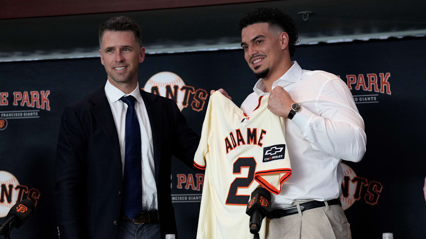 San Francisco Giants Introduce Willy Adames