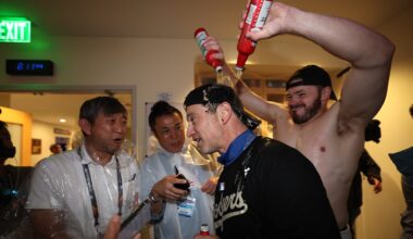 Division Series - San Diego Padres v Los Angeles Dodgers - Game 5