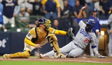 National League Championship Series - Los Angeles Dodgers v Milwaukee Brewers - Game One