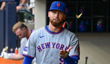 Brandon Nimmo Reflects on Facing New Rangers Manager Skip Schumaker