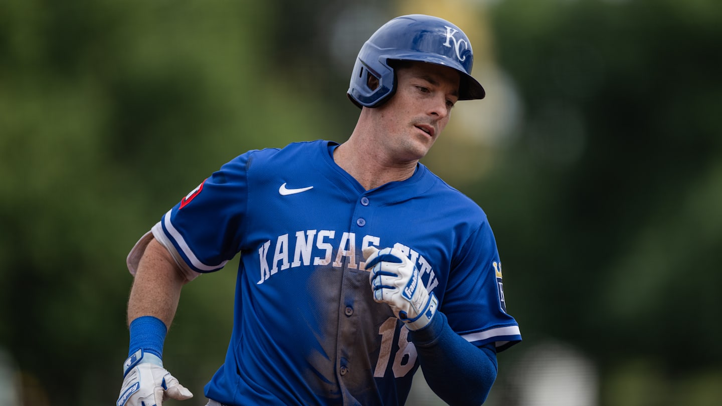 Kansas City Royals outfielder Mike Yastrzemski