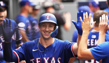 Rangers Manager Skip Schumaker Open to Wyatt Langford Positional Change