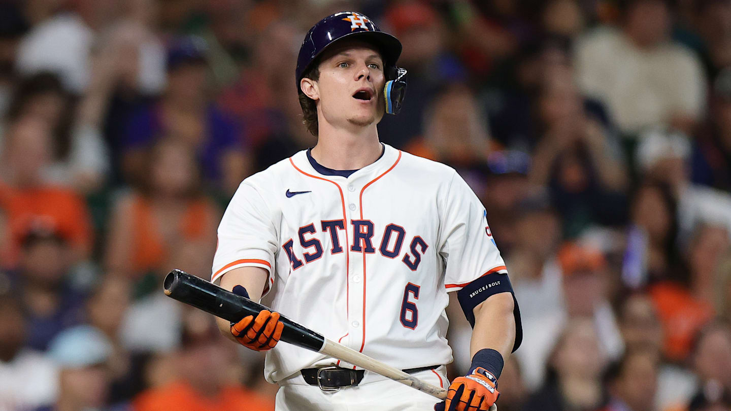 Houston Astros outfielder Jake Meyers