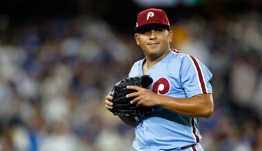 Division Series - Philadelphia Phillies v Los Angeles Dodgers - Game Three