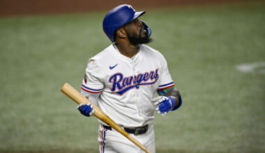 Former Rangers Star Adolis Garcia Working out in Tampa During Free Agency