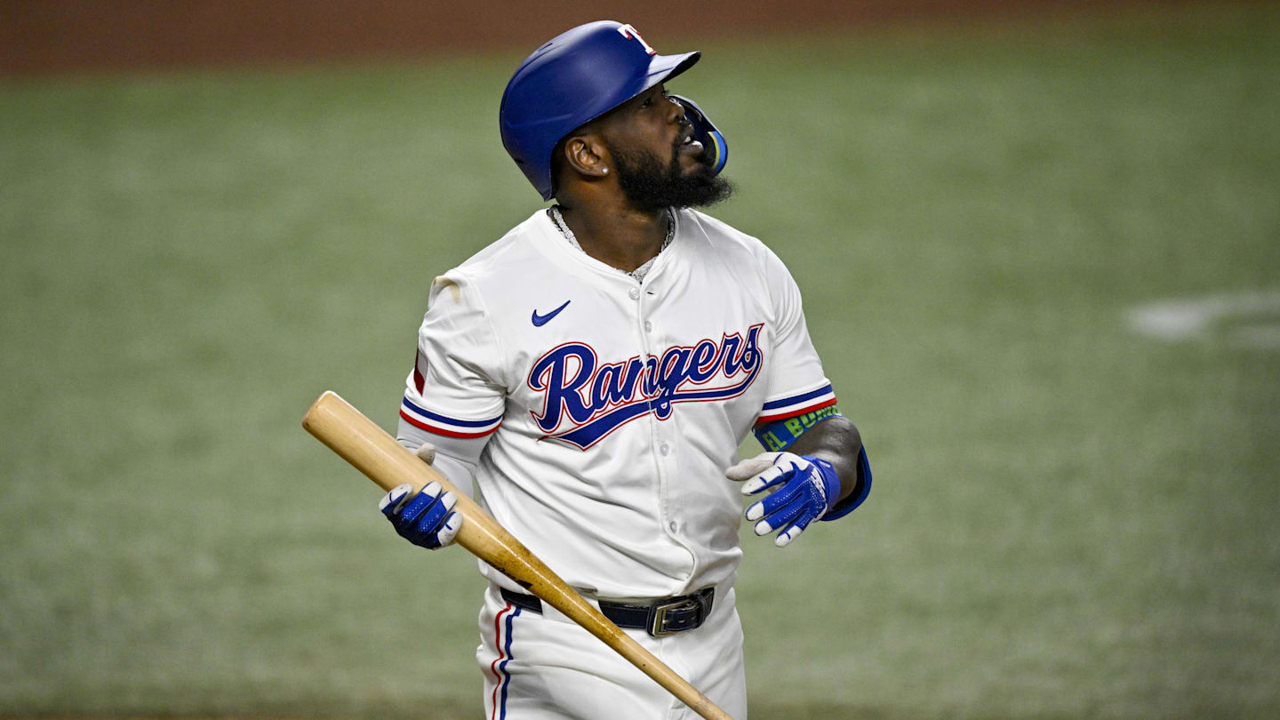 Former Rangers Star Adolis Garcia Working out in Tampa During Free Agency