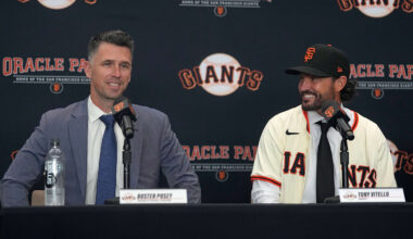 San Francisco Giants Introduce Manager Tony Vitello