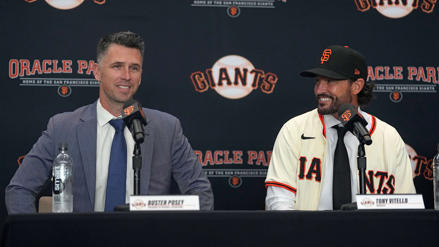 San Francisco Giants Introduce Manager Tony Vitello