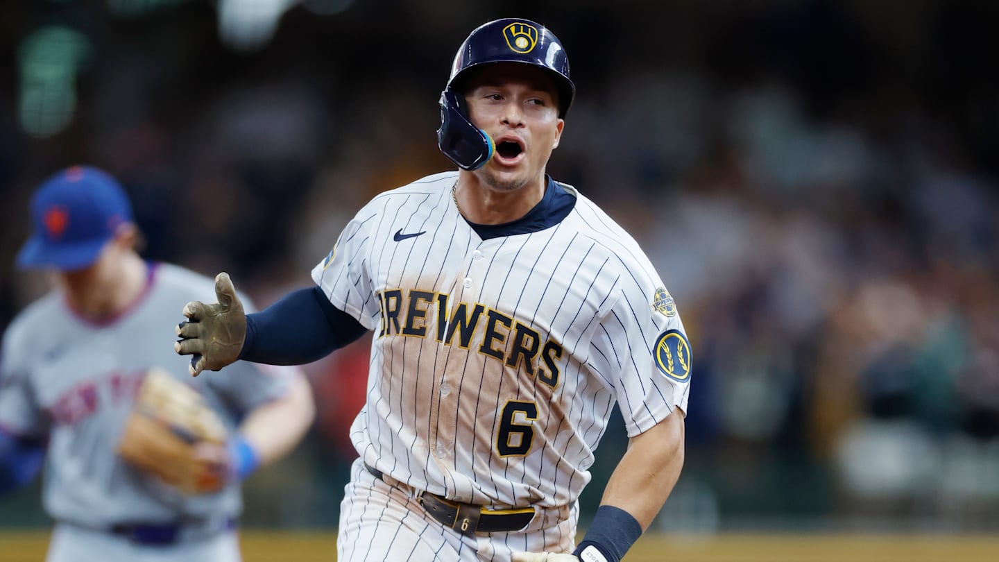 MLB: AUG 10 Mets at Brewers