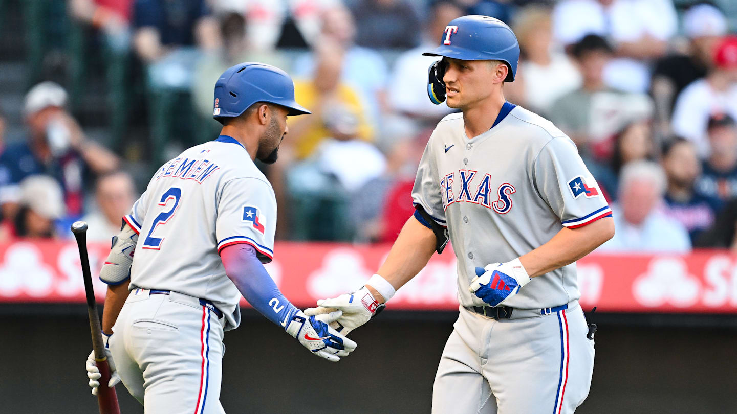 Texas Rangers v Los Angeles Angels