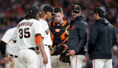 Los Angeles Dodgers against the San Francisco Giants Game 5 of National League Divisional Series