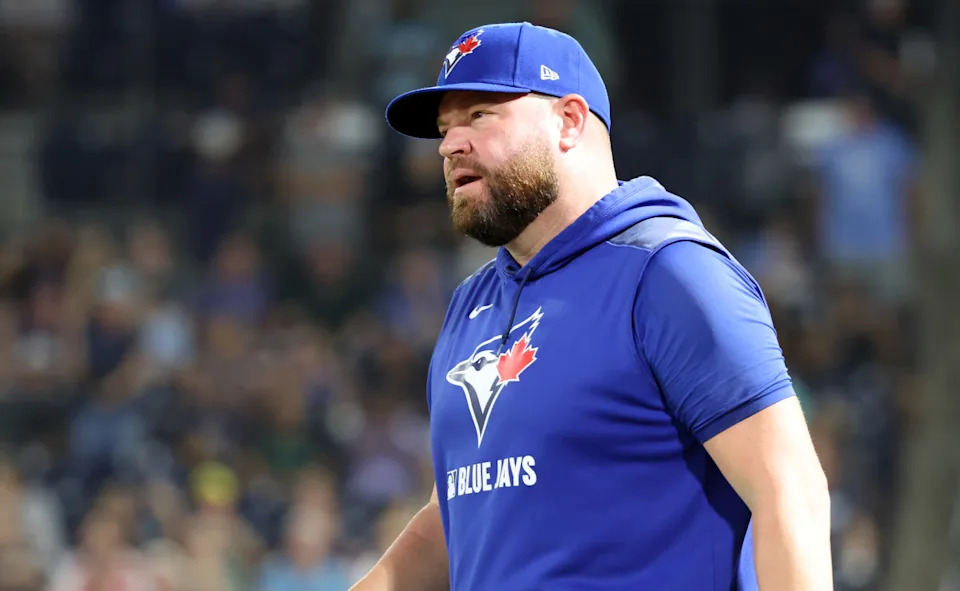 Toronto Blue Jays manager John Schneider (14)© Kim Klement Neitzel-Imagn Images
