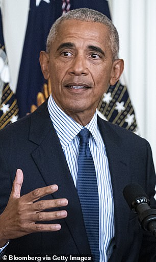 Barack Obama, seen in 2022