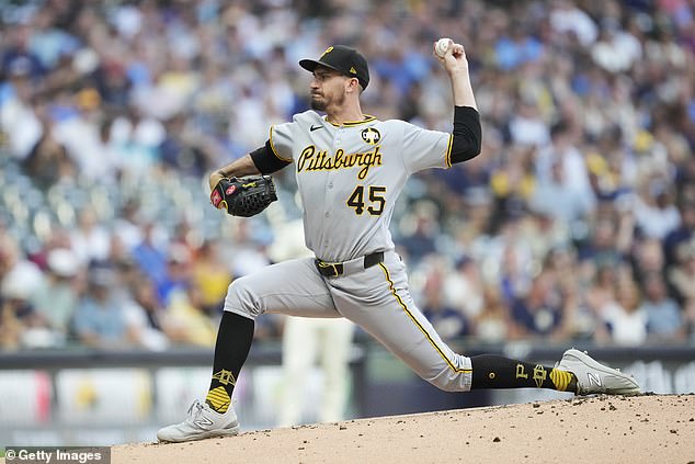 Heaney also played for the Pirates (pictured), Angels, Yankees and Marlins in MLB