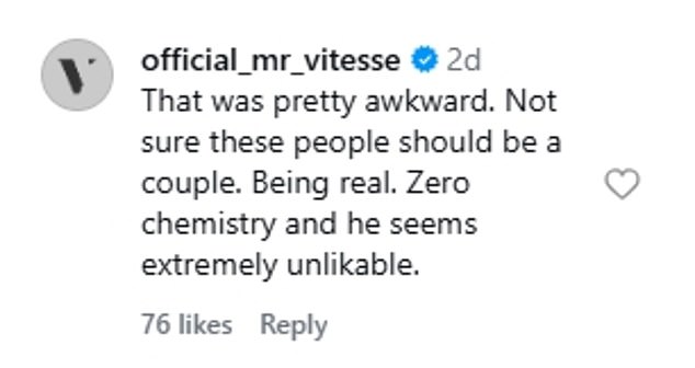 Fans rushed to the comment section to label the interview as 'awkward' and 'embarrassing'