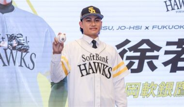Fireballer Hsu Jo-hsi joins NPB champions SoftBank Hawks on 3-year deal