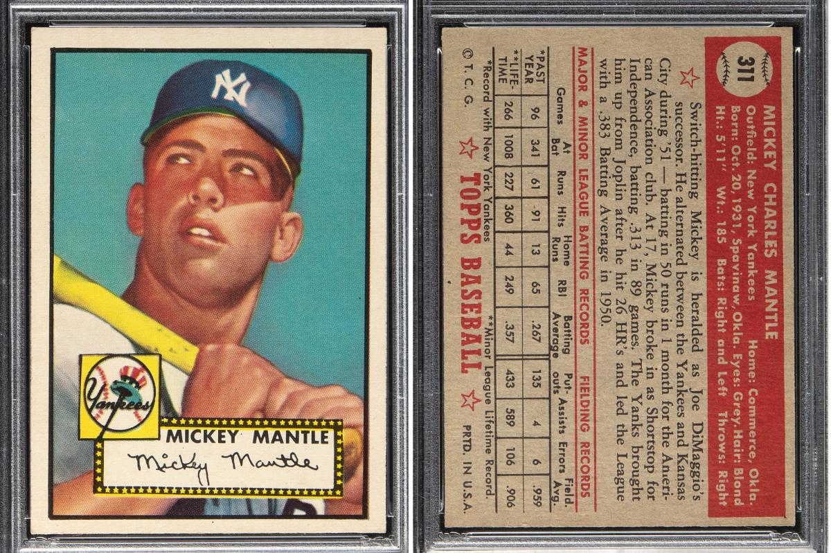 Exclusive | Mickey Mantle baseball card may sell for over $1.5 at auction