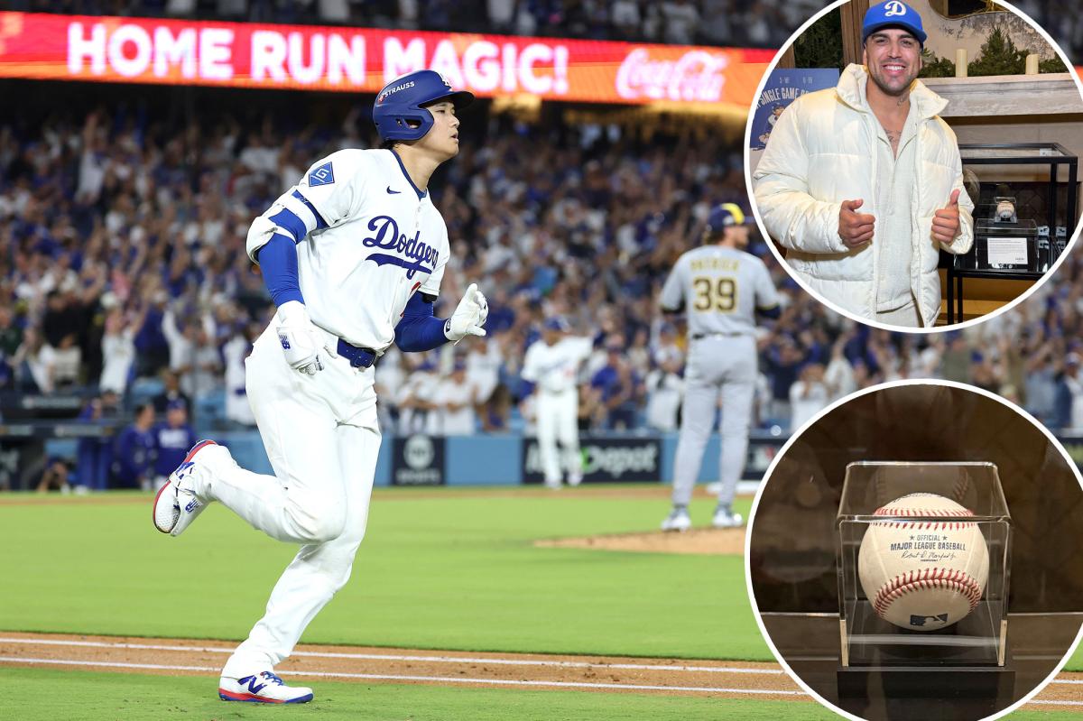 Exclusive | Shohei Ohtani NLCS home run ball up for auction