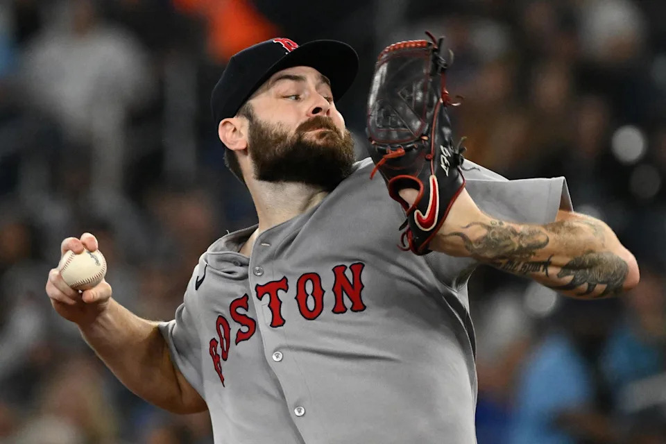 Free-agent pitcher Lucas Giolito.&nbsp;Mandatory Credit: Dan Hamilton-Imagn Images